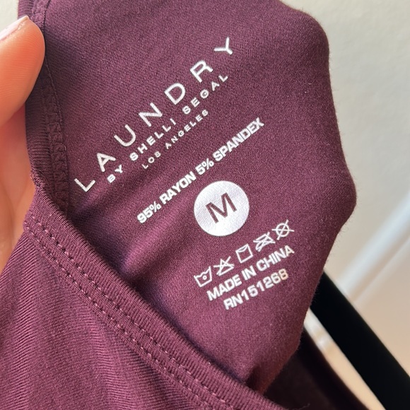 Yoga Wrap Shirt by Laundry - Picture 4 of 5